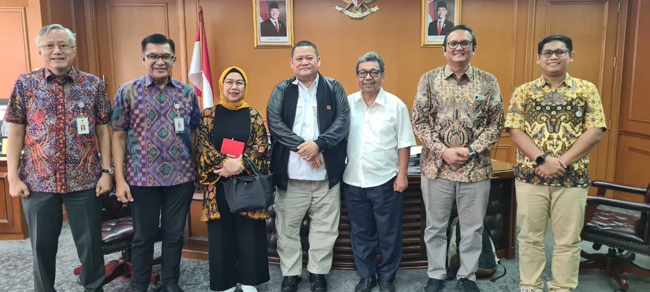 Koordinasi dengan Dirjen Planologi Kementerian Kehutanan