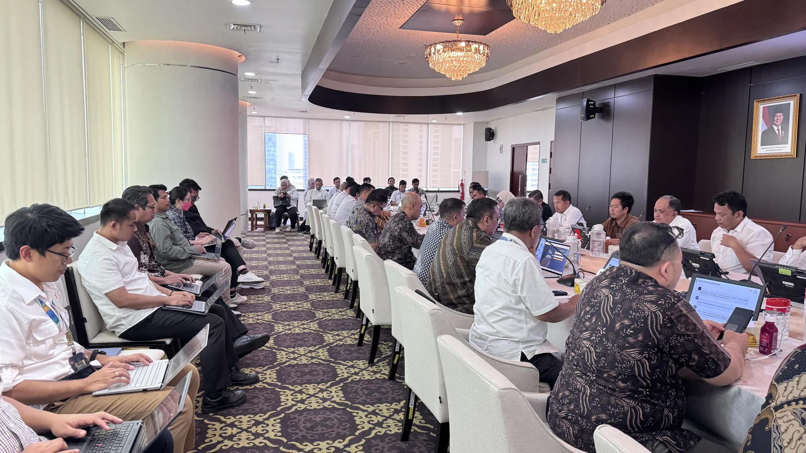 Rapat Koordinasi Multi K/L PSN Sawit di Gedung Bappenas